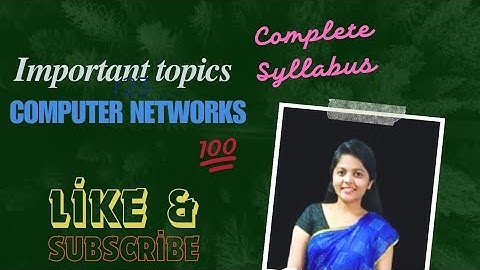 Important Computer Networks Questions for B.Tech Sem Exams | JNTUK & JNTUGV || @Blessy_Lectures 💥