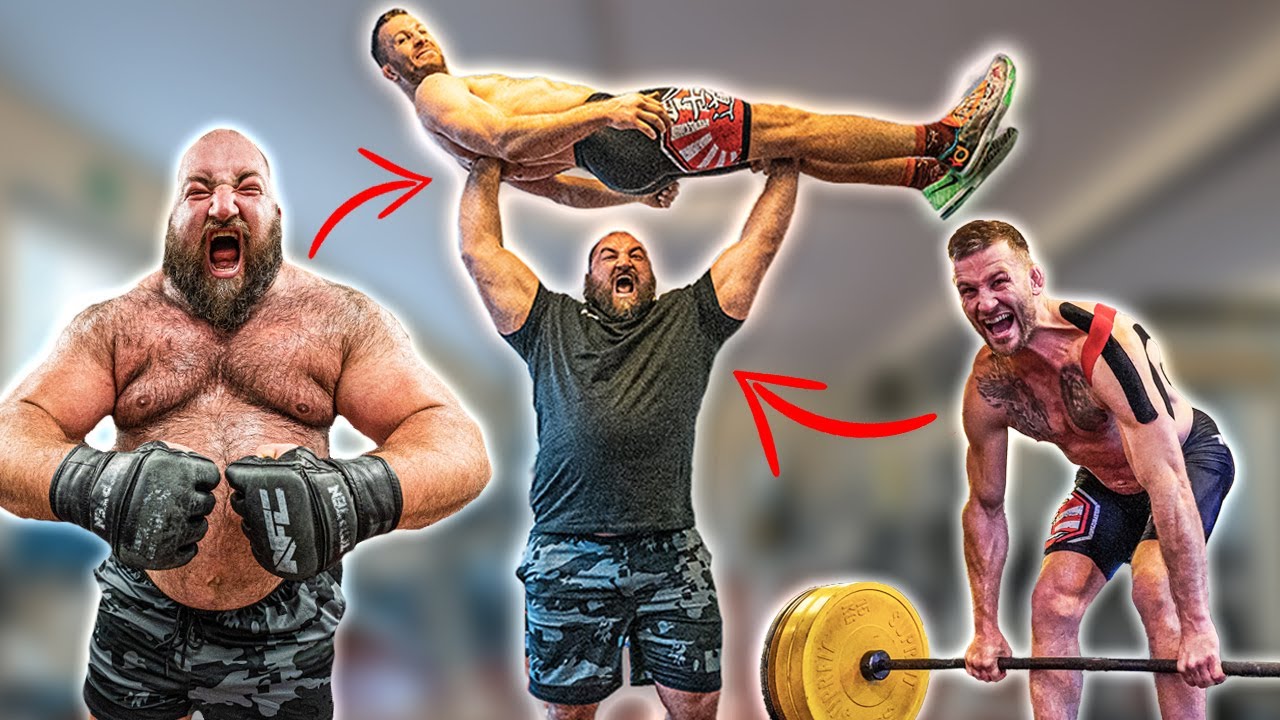180kg Strongman bricht MMA Kämpfer
