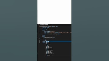 Horizontal Tag In HTML #coding #html #programming #htmltags#shorts
