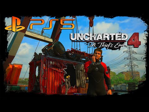 Lets Play Uncharted 4- A Thief's End Walkthrough Part 1 - No Commentary (PS5)