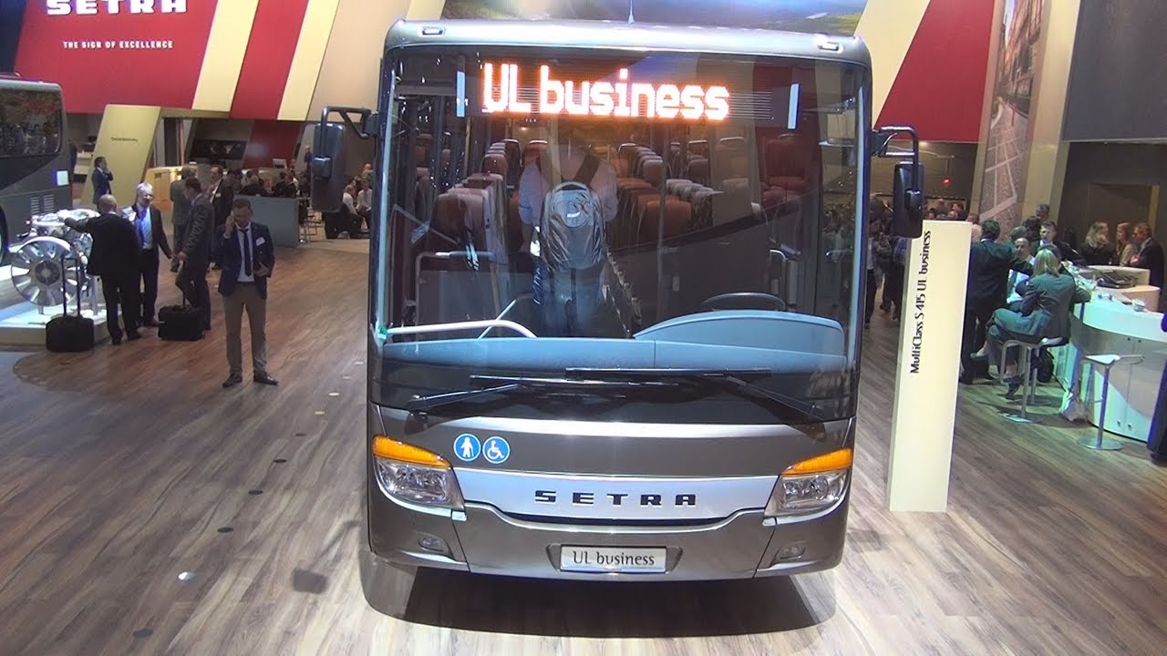 Setra MultiClass S 415 UL Business Bus Exterior and Interior