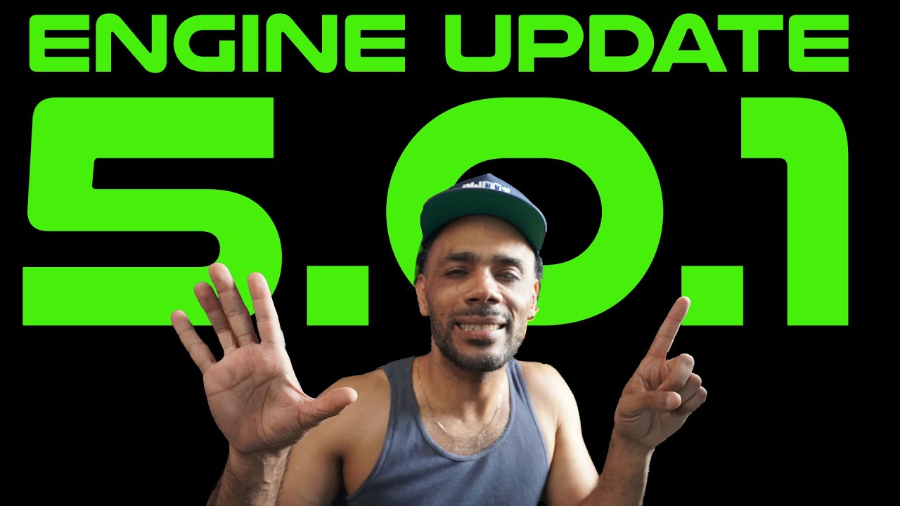 5.0 Engine Label Task ENGINE UPDATE 5.0.1 & 5.0 - YouTube