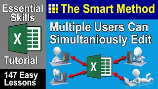 8-7: Edit a Workbook Simultaneously With Others Using Excel Online