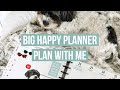 Plan With Me | Big Happy Planner | Dog Spread All About Bumble! | January 25-31, 2021 | Photo Spread