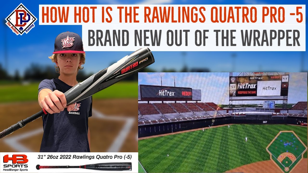 USSSA Baseball Bat Reviews How Good is the 2022 Rawlings Quatro Pro