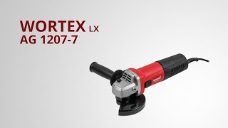 WORTEX LX AG 1207-7 Одноручная углошлифмашина