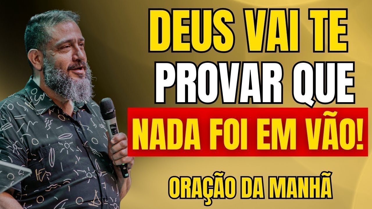Hoje Deus Vai Mostrar Que a Sua Dor Tem Propósito! | Luciano Subirá