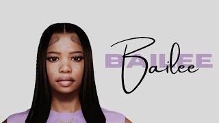 Sims 4 CAS | Bailee + CC LINKS