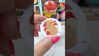 ASMR MINIVERSE FROM SCRATCH - CHOCO BEAR MINI PANCAKES 🐻🥞#miniversefromscratchseries2 ​#asmr