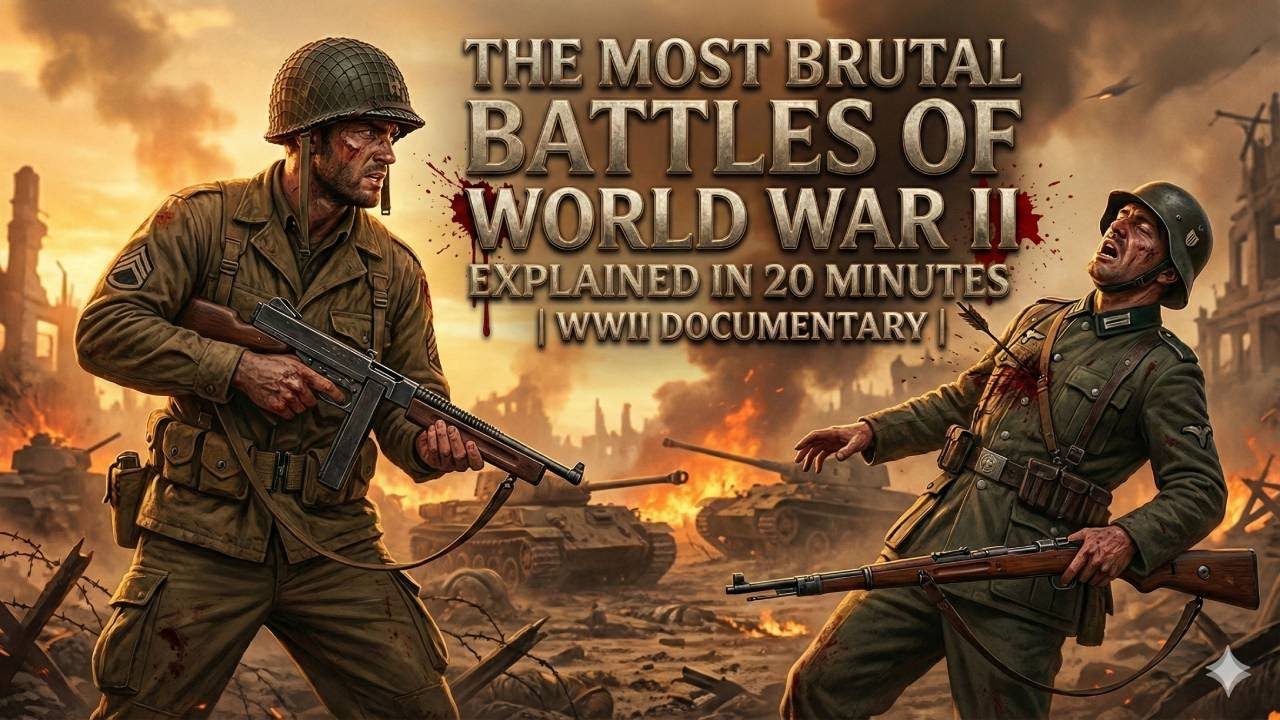 The Most Brutal Battles of World War II Explained in 20 Minutes | WWII ...