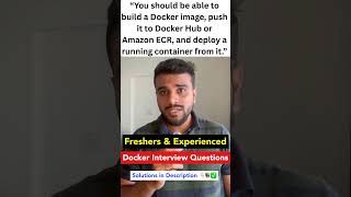 Docker Interview Questions for freshers and Experienced #education #devops #coding #devopsengineer