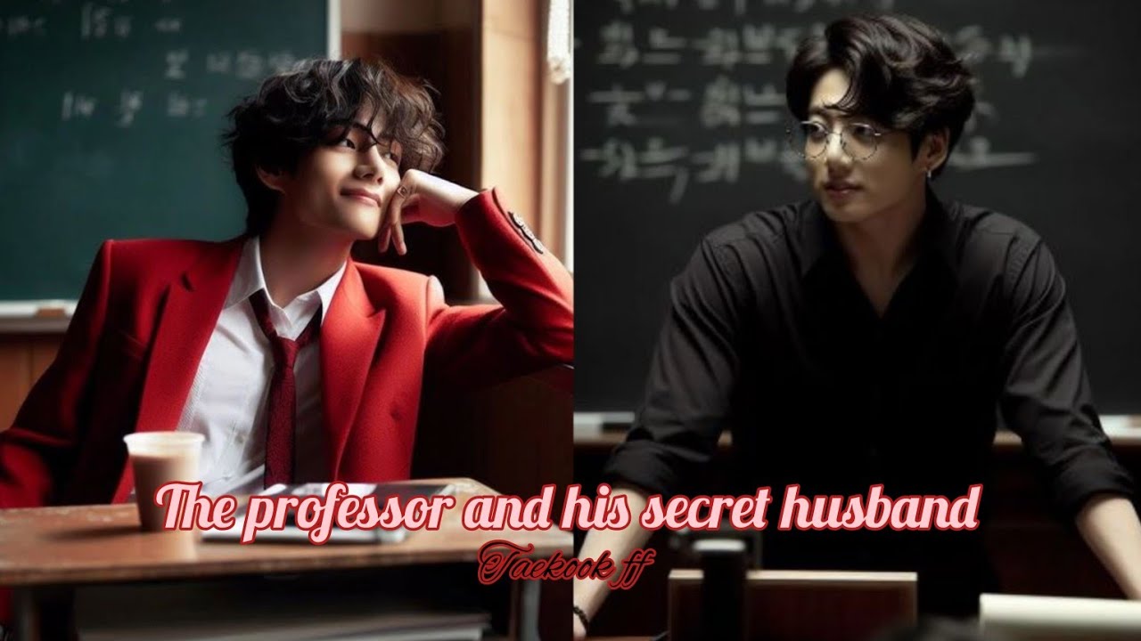 The professor and his secret husband || taekook oneshot || top jungkook || bottom taehyung