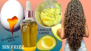PERDISTE TUS RIZOS?🟣 Recuperador de rizos instantáneo hecho en casa! RULOS DEFINIDOS Y SIN FRIZZ 📲