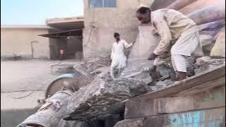 WORLD'S BIGGEST Rock Crusher DESTROYSGIANT mountain Stone! #stonecrusher #shortvideo #1000subscriber