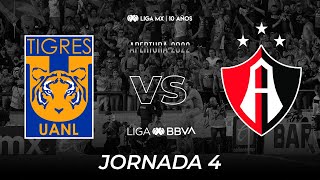 Resumen y Goles | Tigres vs Atlas | Liga BBVA MX | Apertura 2022 - Jornada 4