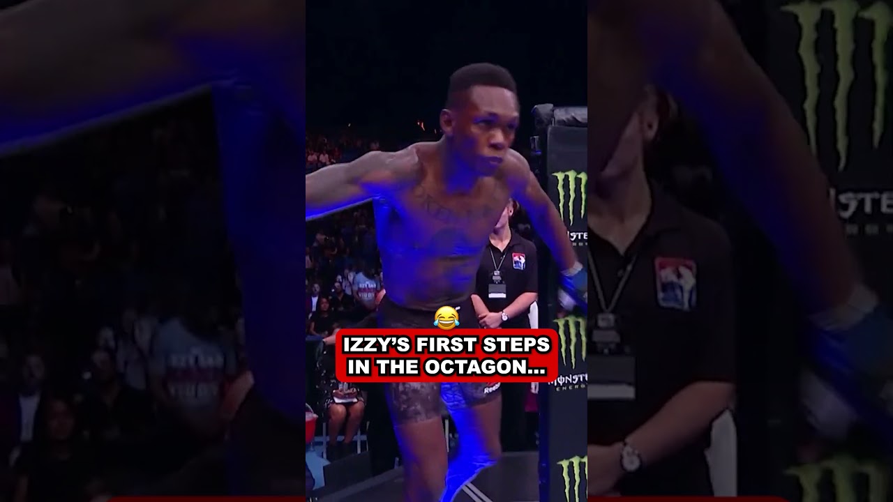 Israel Adesanya marked his territory 💦😂