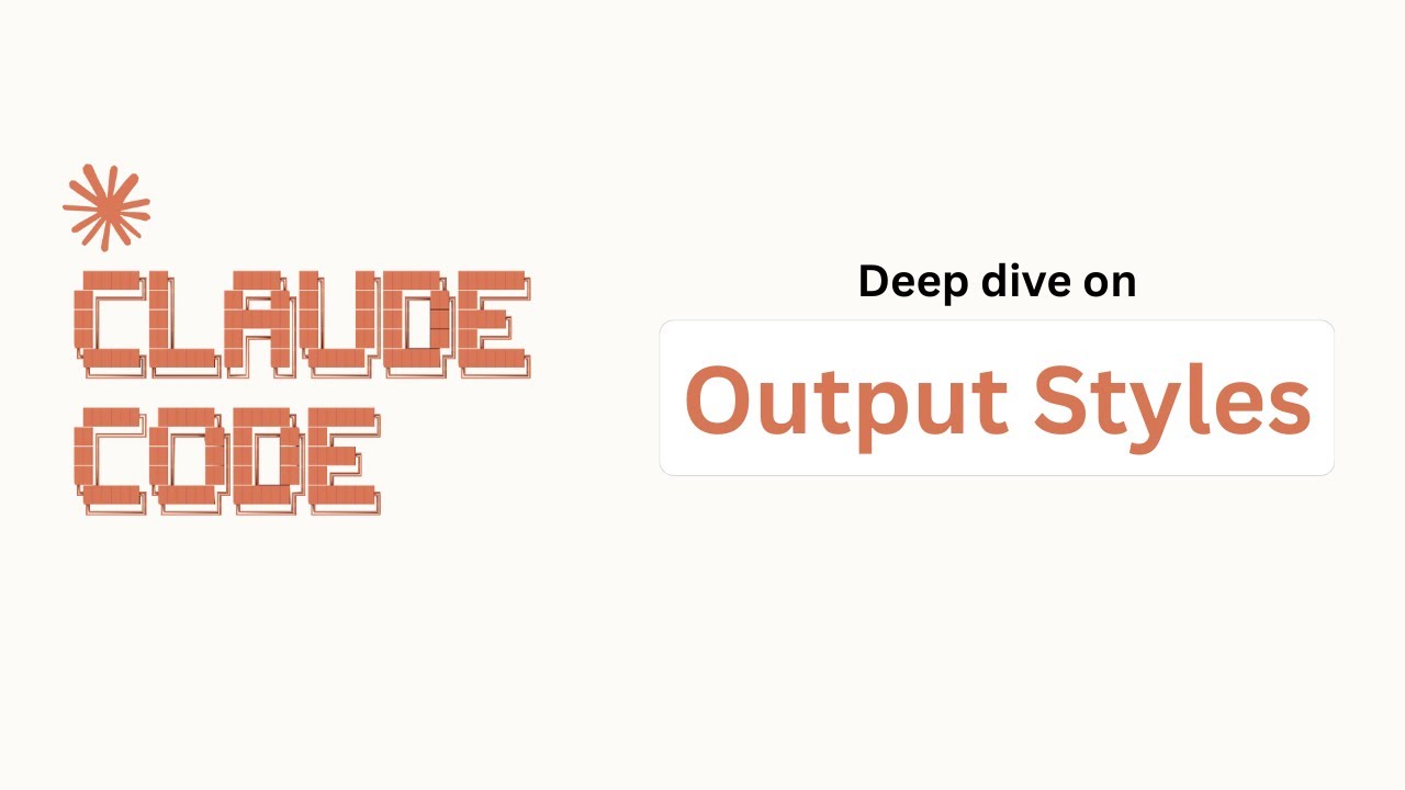 A deep dive on output styles in Claude Code