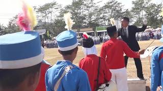 Lagu Syukur dalam Upacara HUT RI ke 74 'Jaya Nada SPENSAKAR' Kecamatan Karangmoncol Tahun 2019