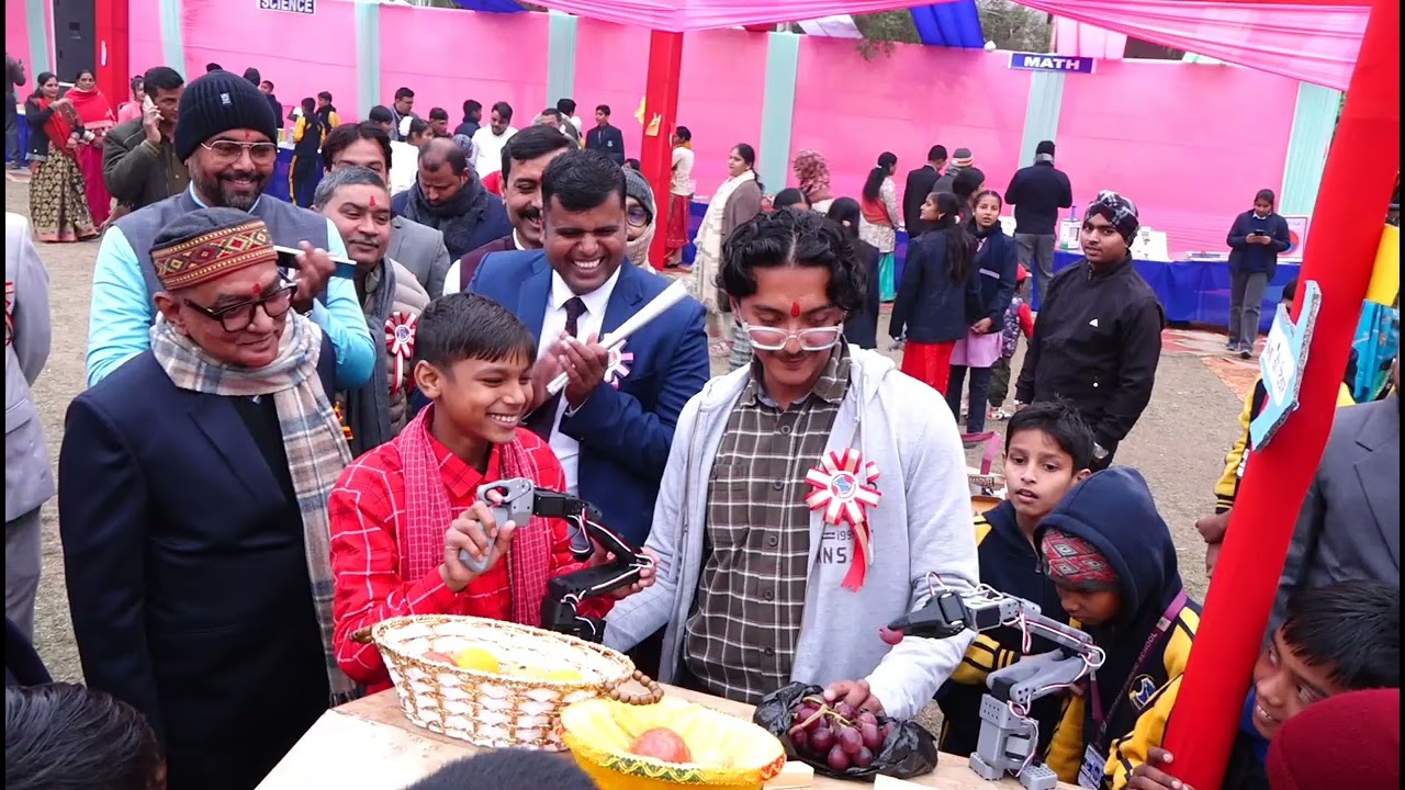 Fun & Fusion Expo 2025 Inauguration | Chief Guest Exploring Innovative Student Projects 🚀🔬