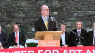 Ribbon Cutting Ceremony for the Pizzagalli Center for Art and Education