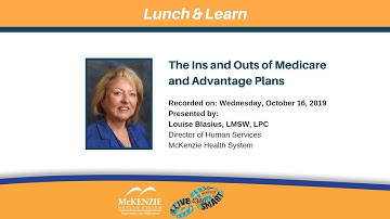 Lunch and Learn: The Ins and Outs of Medicare (10-16-19)