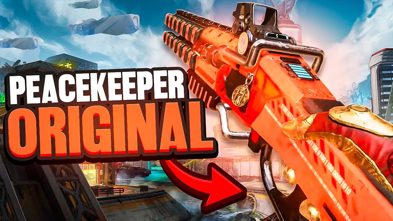 VOLVI a USAR la PEACEKEEPER de 2019 y NO CREERAS LO QUE PASO en APEX LEGENDS