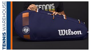 Wilson Roland Garros Team 6 Pack Tennis Bag - Clay