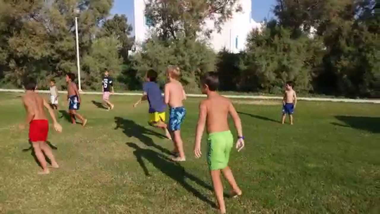 Aegean Land Football Match July 2015