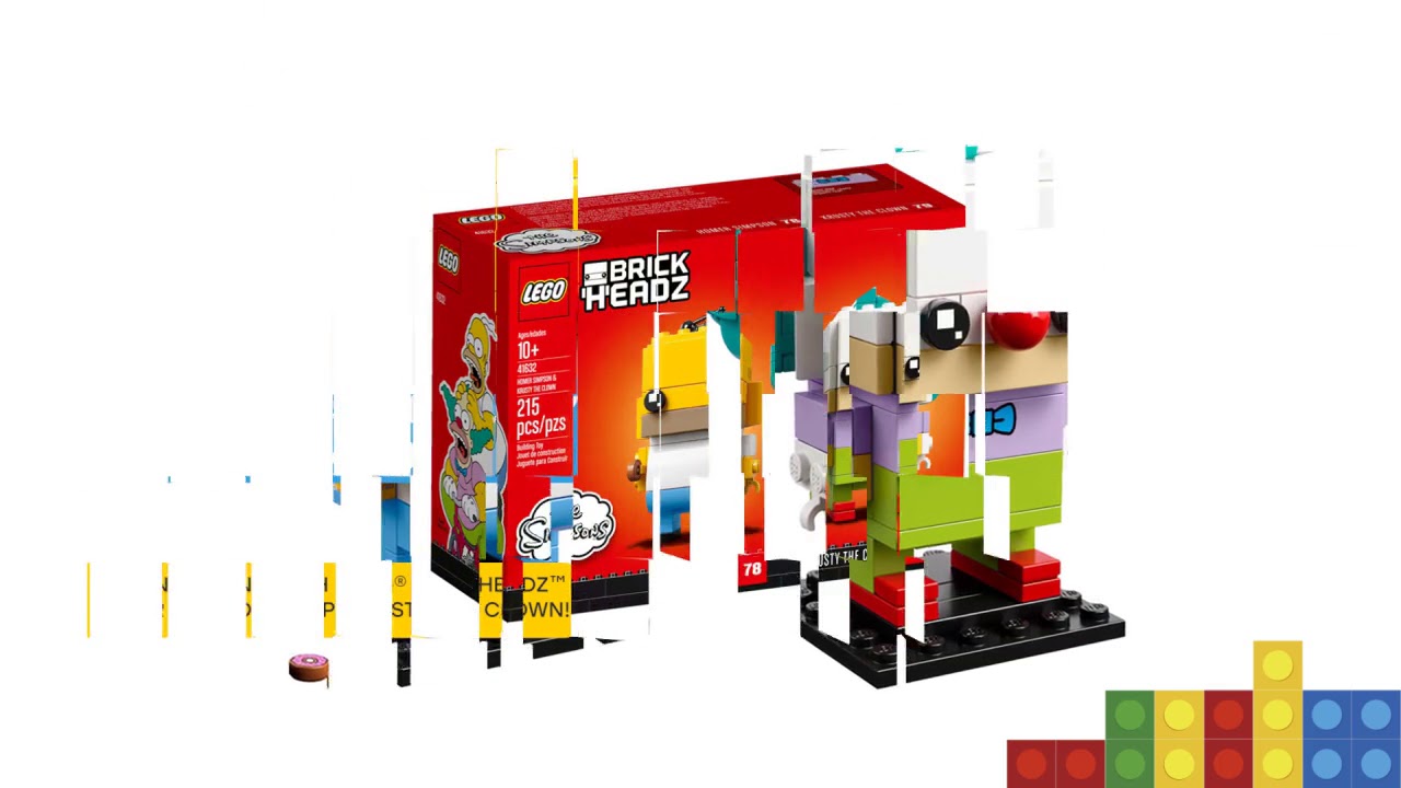 LEGO Homer Simpson Krusty the Clown 41632: Review