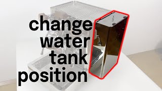 Lelit Bianca change water tank position