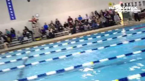 Liz Hudson. 200 im
