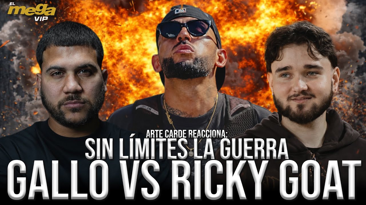 Gallo The Producer vs. Ricky.Goat: Una GU3RRA Sin Límites // Reaciona Arte Carde a la Controversía