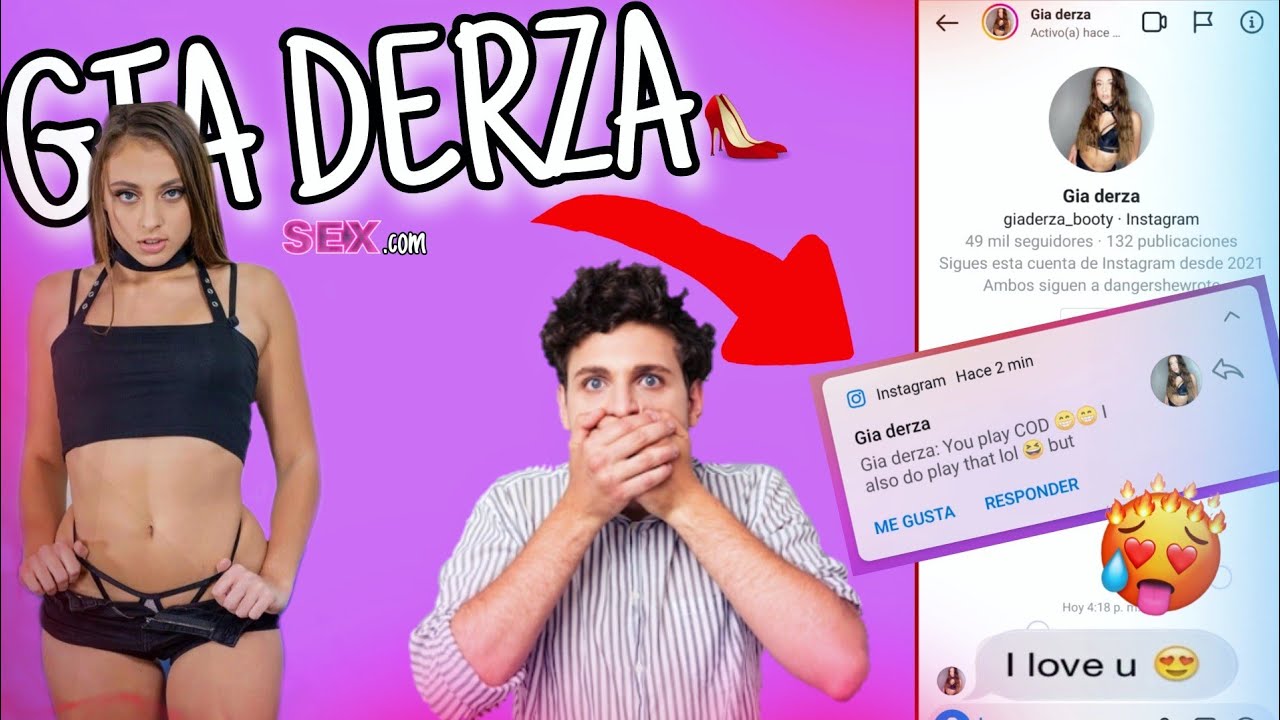 ACTRIZ NOPOR ME ESCRIBE AL PRIVADO en INSTAGRAM!! GIA DERZA 😈🤯 - YouTube