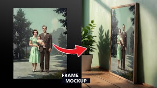 Create Photo Frame Mockup in Adobe Photoshop screenshot 4
