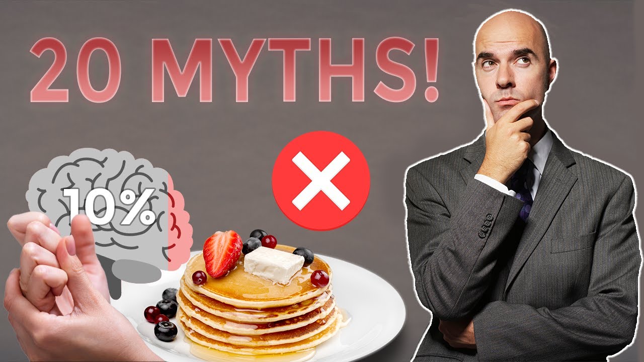 Debunking 20 Popular Myths!