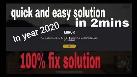 your client will now close due to the detection of an unauthorised program PUBG LITE FIX  (HINDI)