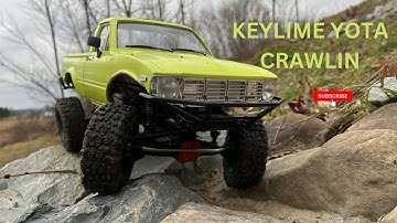 KEYLIME TOYOTA CRAWLIN #scx10ii #rc4wd #harleyquinn