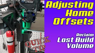 Adjusting Home Offsets - Marlin M428 / M206 | Reclaim lost build volume screenshot 3