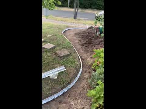 Install Aluminium Garden Edging Link Edge For Curved Beds You - How To Install Aluminium Garden Edging Install Aluminium Garden Edging Link Edge For Curved Beds You - How To Install Aluminium Garden Edging