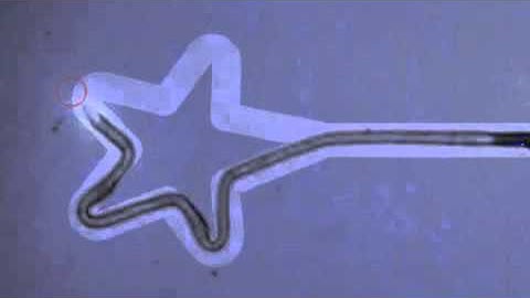 Construction of a star-shaped tube