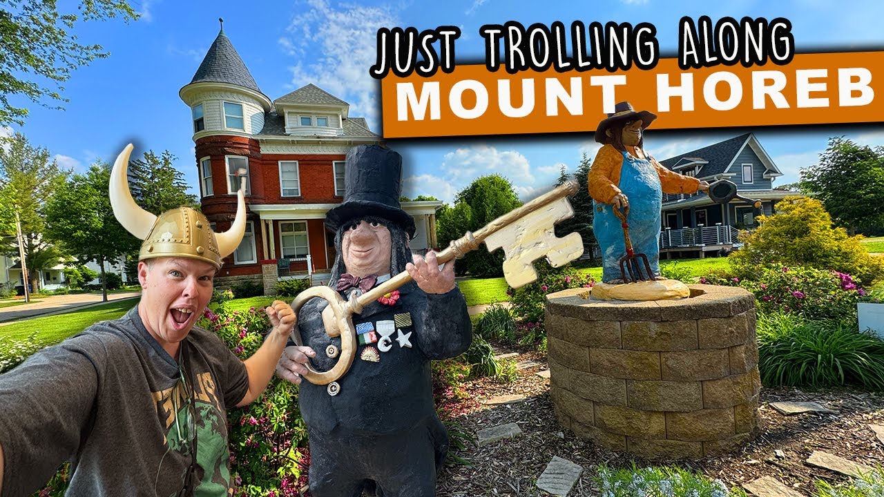 Discover the Trollway: A Whimsical Walk Through Mount Horeb, Wisconsin