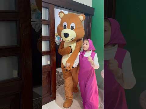 ماشا تعالج الدب لانو مريض ماريا الحاج 