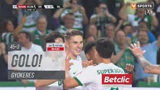 Golo Gyokeres: Sporting (2)-0 Vitória SC (Liga 23/24 #30)