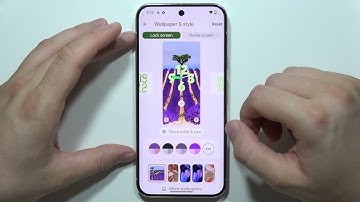 Google Pixel 9: Manage Always On Display Clock Tutorial