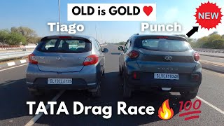 Punch Vs Tiago | TATA Drag Race🔥💯