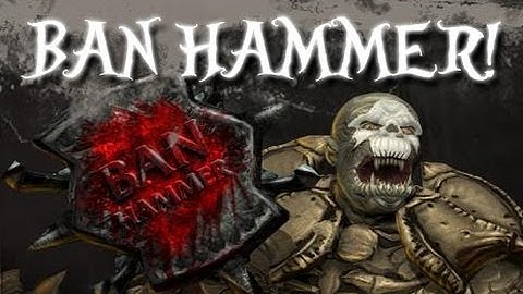 Darkfall Unholy Wars - Unholy Ban Hammer!?
