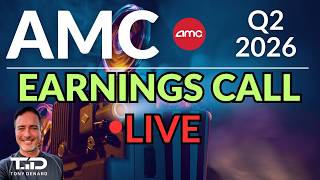 AMC Q2 2026 Earnings Call 🔴LIVE Monday July 20th 7:30AM CST / 8:30AM EST