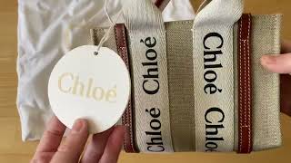 Chloe Woody Mini tote | unboxing
