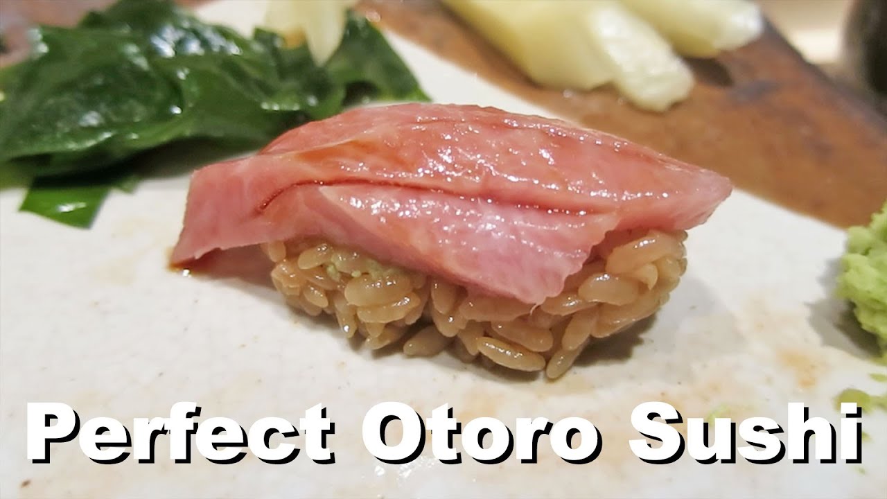 Perfect Chutoro & Otoro Sushi | Japanese Eats