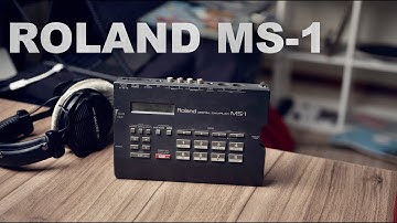 Old Samplers | Roland Digital Sampler MS-1 16bit sampling at 16khz